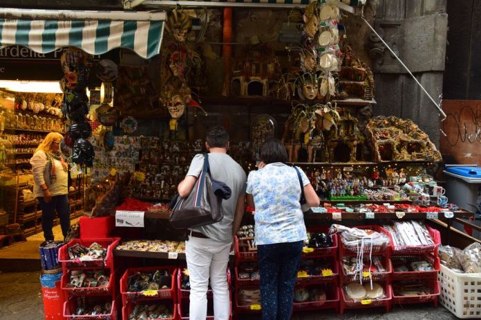 via san Gregorio Armenio Naples