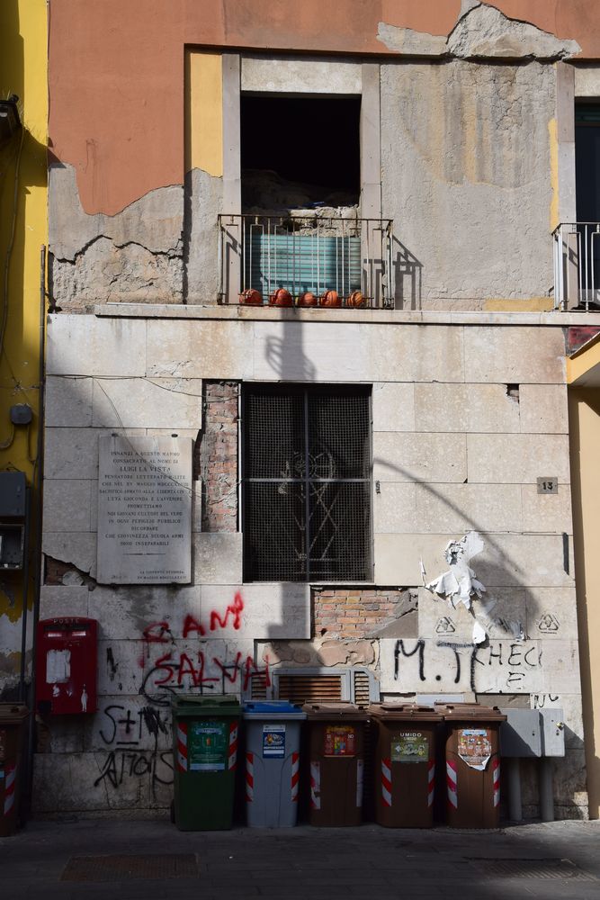 Naples, scène de rue.