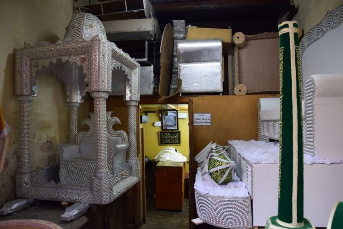 trône de mariée Médina de Fès