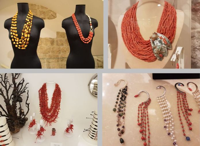 bijoux corail clara stones dubrovnik