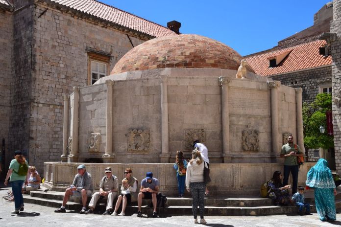 grande fontaine Dubrovnik
