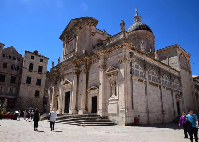 façade cathédrale Dubrovnik