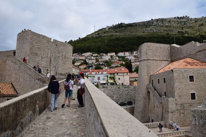 remparts escaliers dubrovnik
