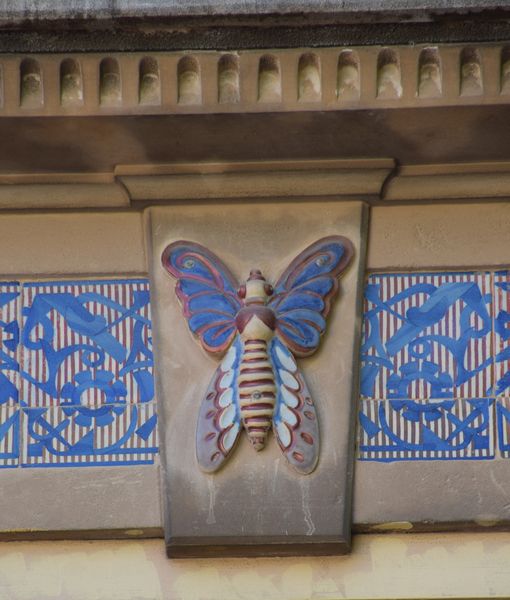 papillon en céramique ca'n Barcelo palma