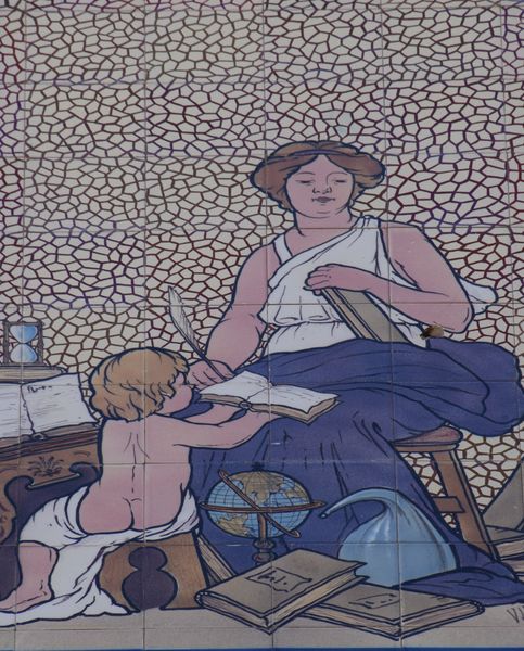 ca'n Barcelo panneau en céramique