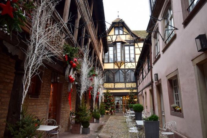 aperçu de la cour du corbeau strasbourg