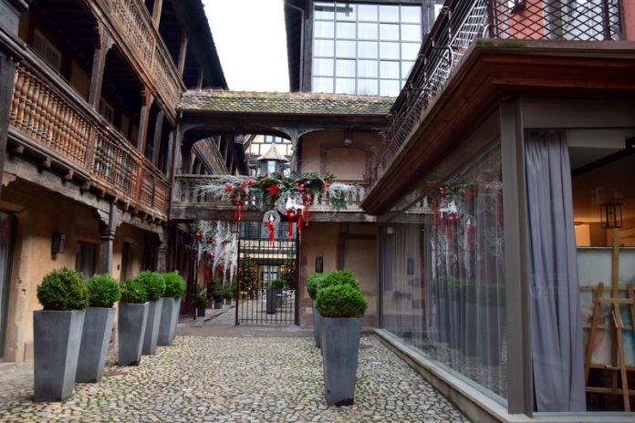 perspective cour du corbeau strasbourg