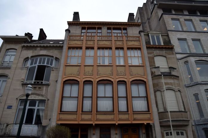 façade hôtel van eetvelde Bruxelles