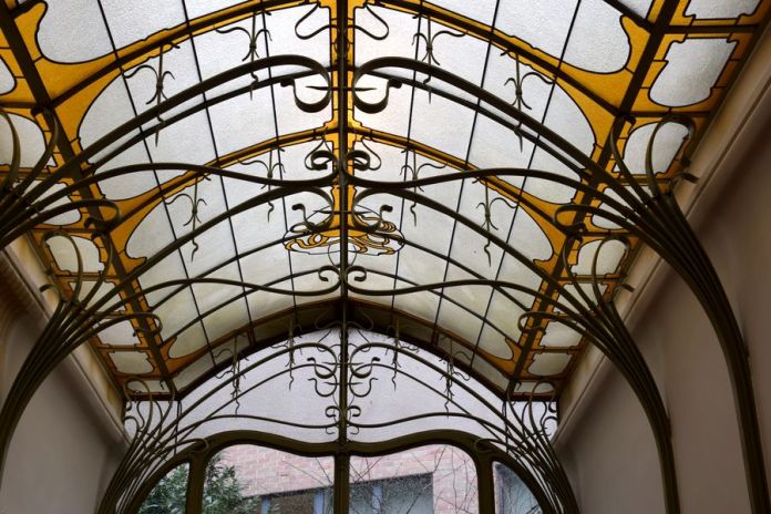 verrière ferronneries Hôtel Frison Bruxelles