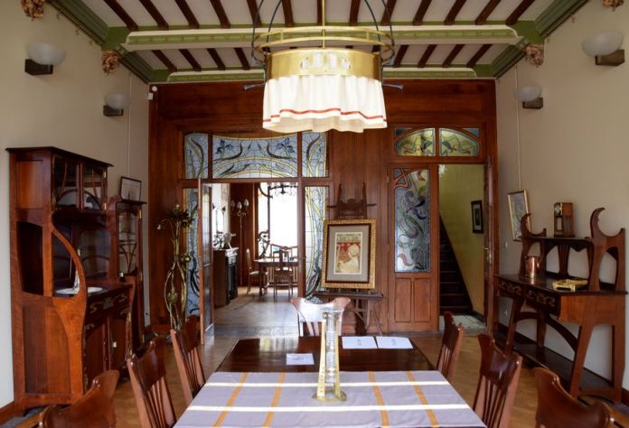 salle à manger maison Blerot Bruxelles