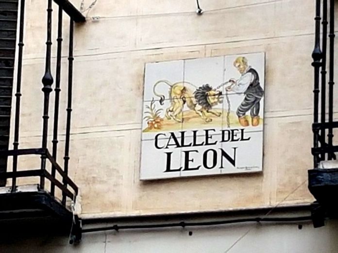 calle del Leon madrid
