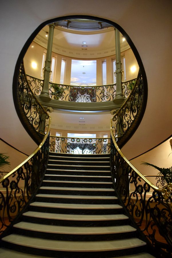 escalier palais longoria Madrid