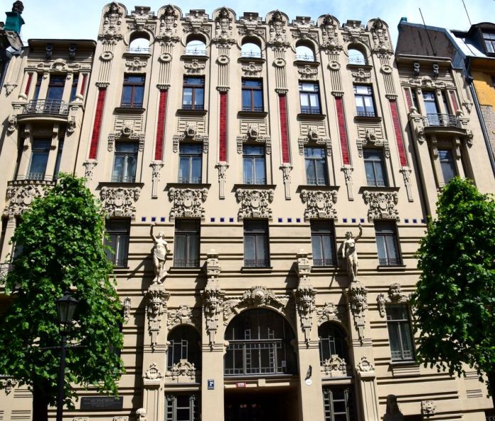 art nouveau riga