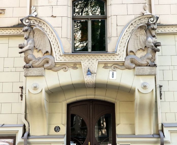 art nouveau riga