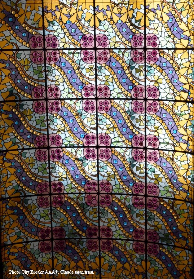 verrière casa Amatller à Barcelone