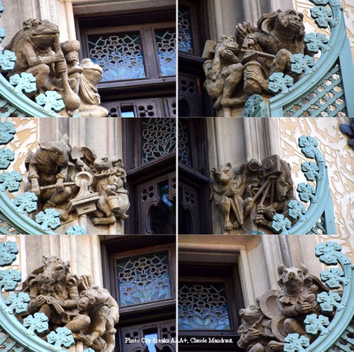 exemples bestiaires casa Amatller