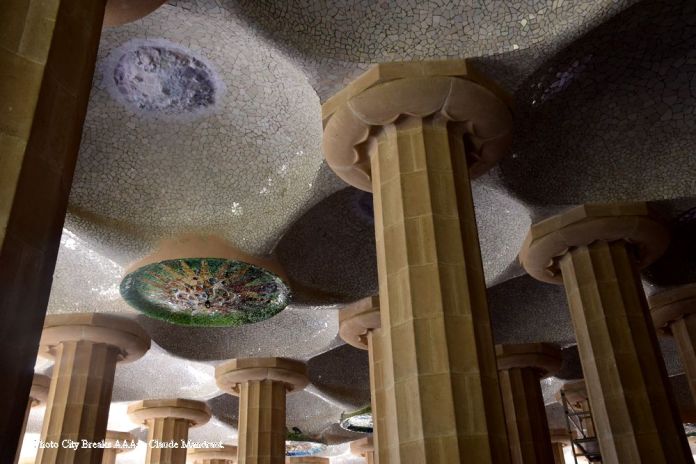 salle hypostyle du park Güell
