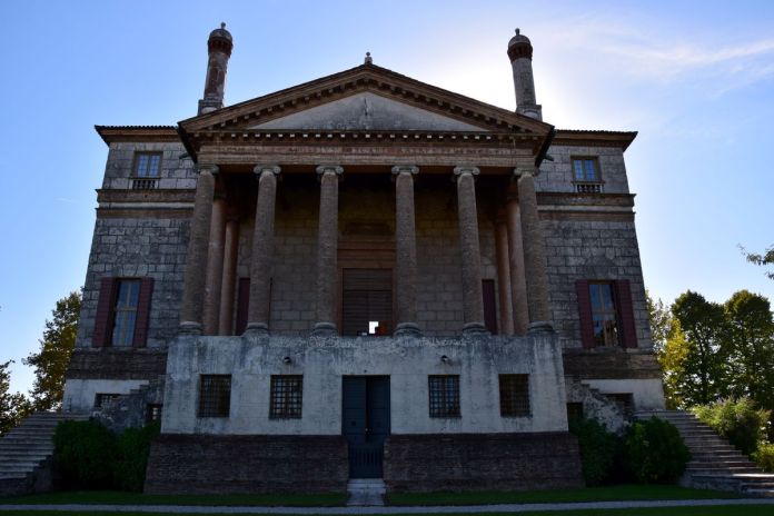 Brenta, Italie, Italy, VillaFoscari, colonnes