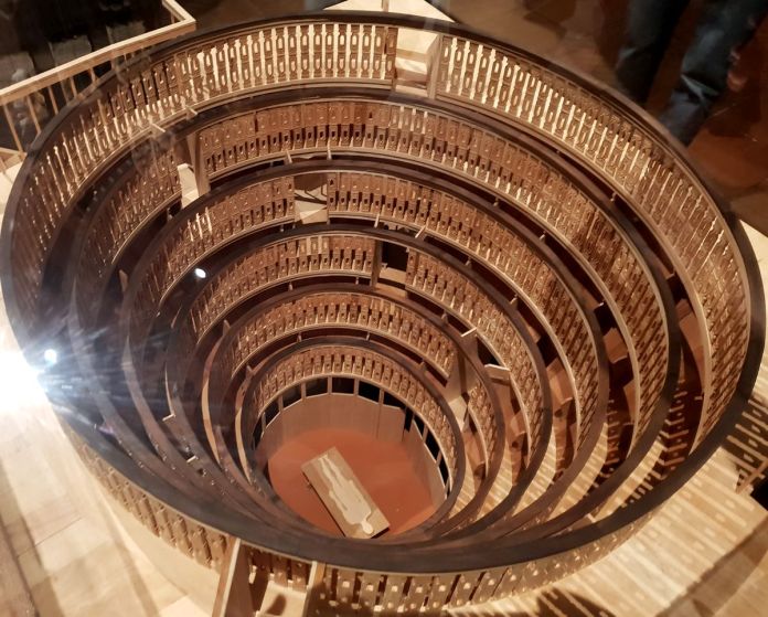 Padoue, Padova, Italie, Italy, maquette, PalazzodelBo, TeatroAnatomico