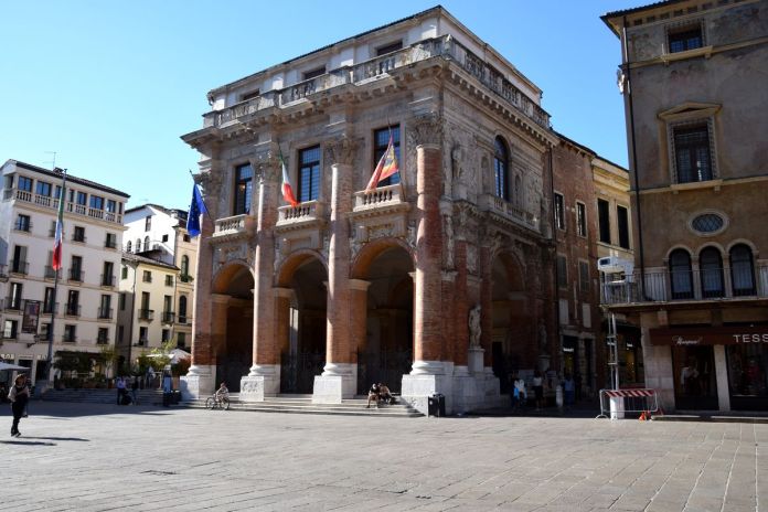 Vicence, Vicenza, Italie, Italy, LoggiadeiCapitaniato, Palladio