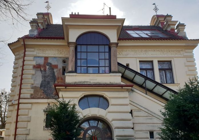 Prague, hauteur, décor