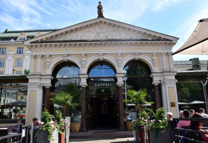 Kappeli esplanade Helsinki