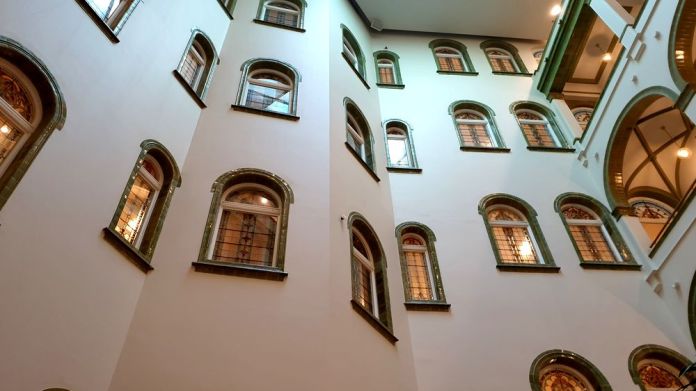 Puits de jour Parisi Udvar Budapest