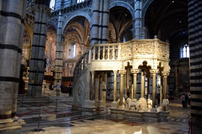 chaire cathédrale de sienne