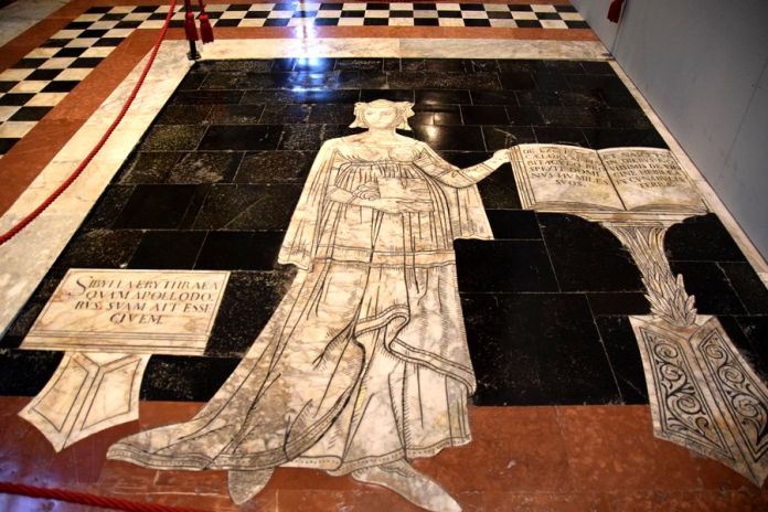 sol de la cathédrale